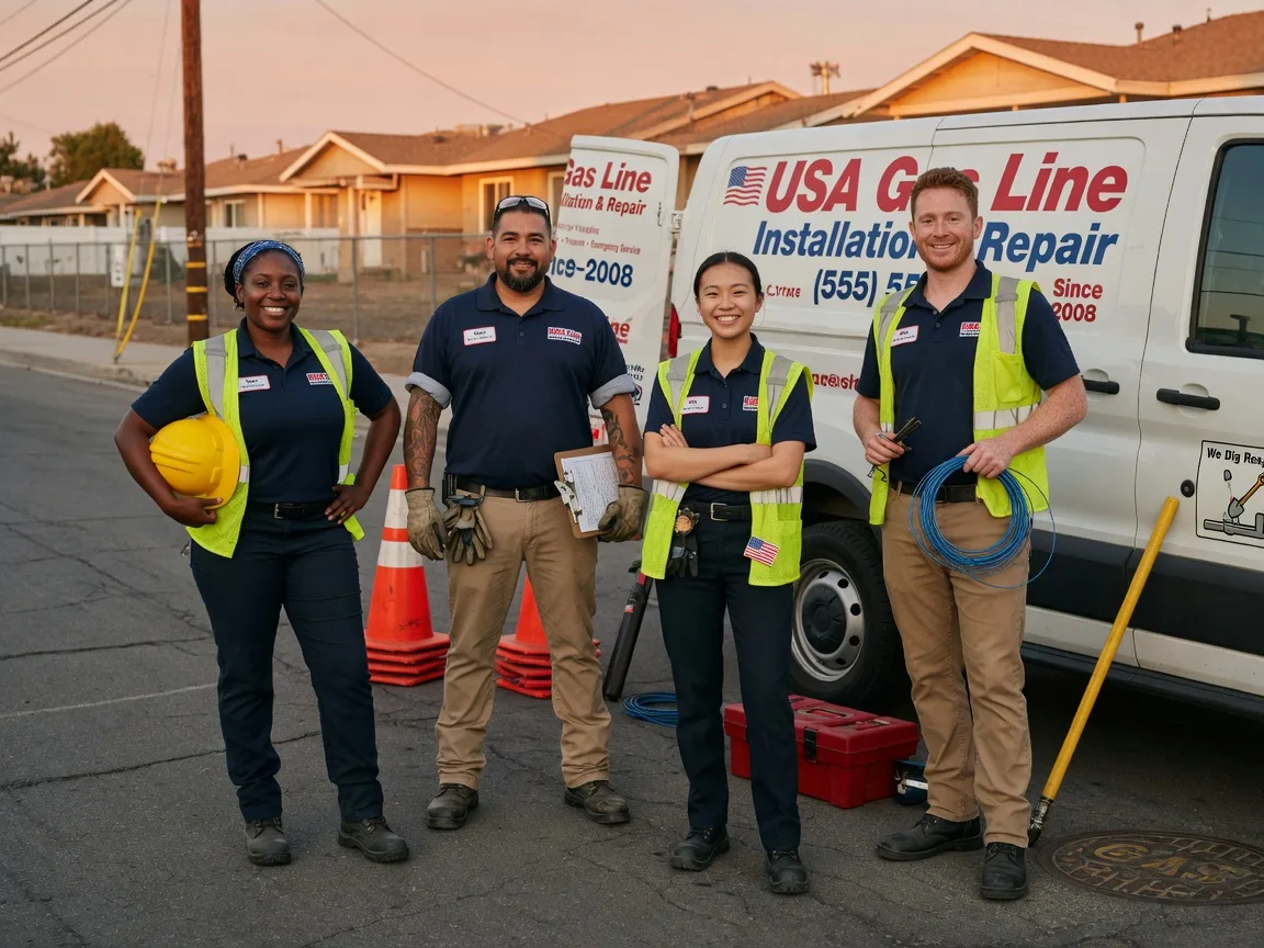 Gas Line Installation company in West Paris, ME